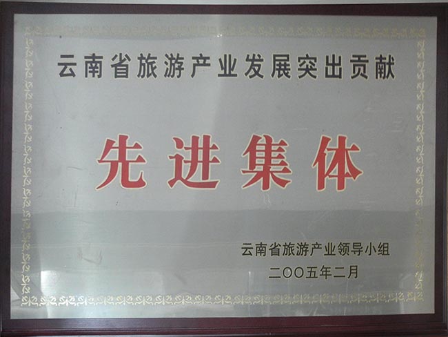 6-2005年省旅游產(chǎn)業(yè)突出貢獻先進集體